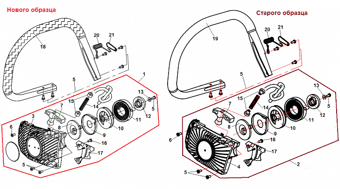6 СТАРТЕР  БЕНЗОПИЛА CHAMPION 137-16